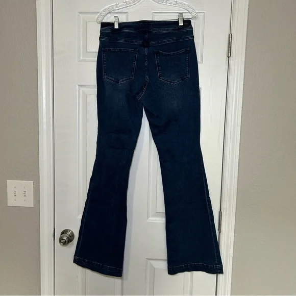 Dear John Midnight Flare Jeans Women’s 29 Western Country Minimal Fall going out - Picture 5 of 9